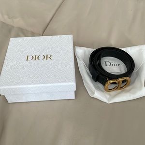 Christian Dior Saddle Belt